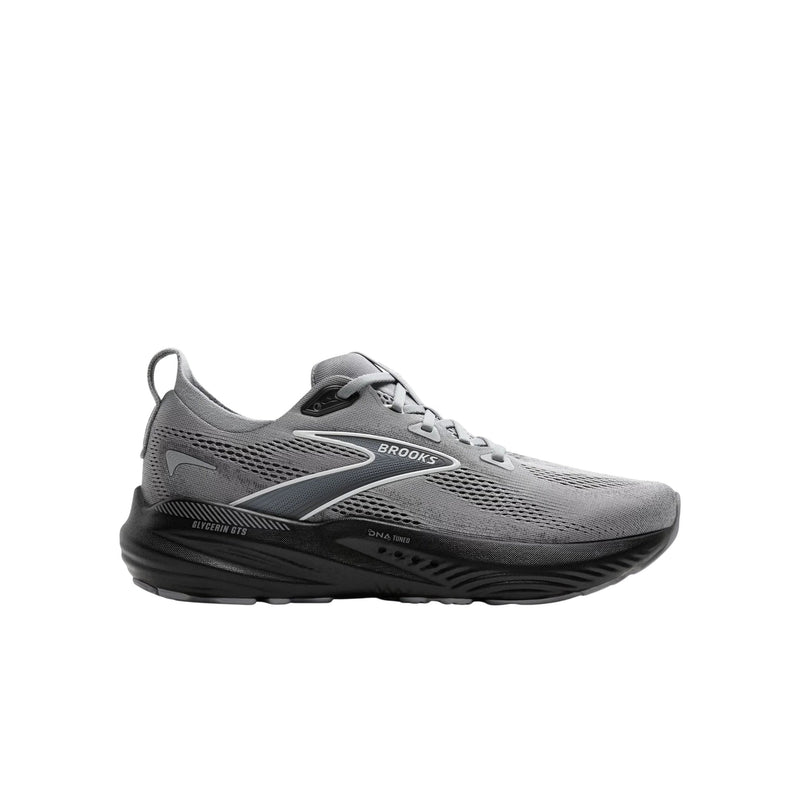 Brooks Men's Glycerin GTS 22 Running Shoes - Primer Gray/Ebony/Bluewash