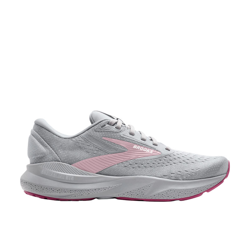 Brooks Women's Adrenaline GTS 24 Road Running Shoes - Alloy/White/Zephyr