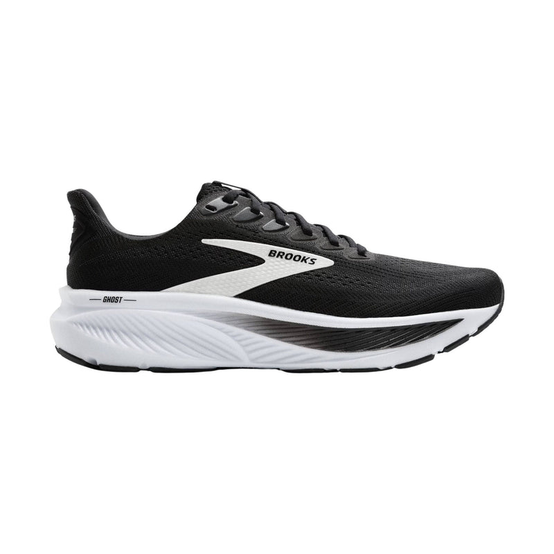 Brooks Women's Ghost 17 Road Running Shoes - Black/Grey/White