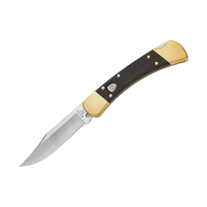 Buck 110 Auto Knife - Ebony/Brass