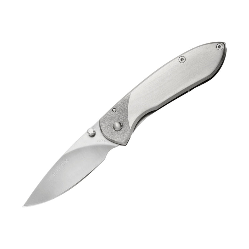 Buck Nobleman Knife - Brushed Steel