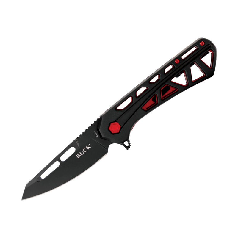 Buck Trace Ops Knife - Black/Red