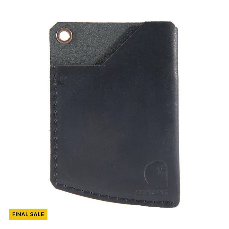 Carhartt Craftsman Leather Front Pocket Wallet - Black