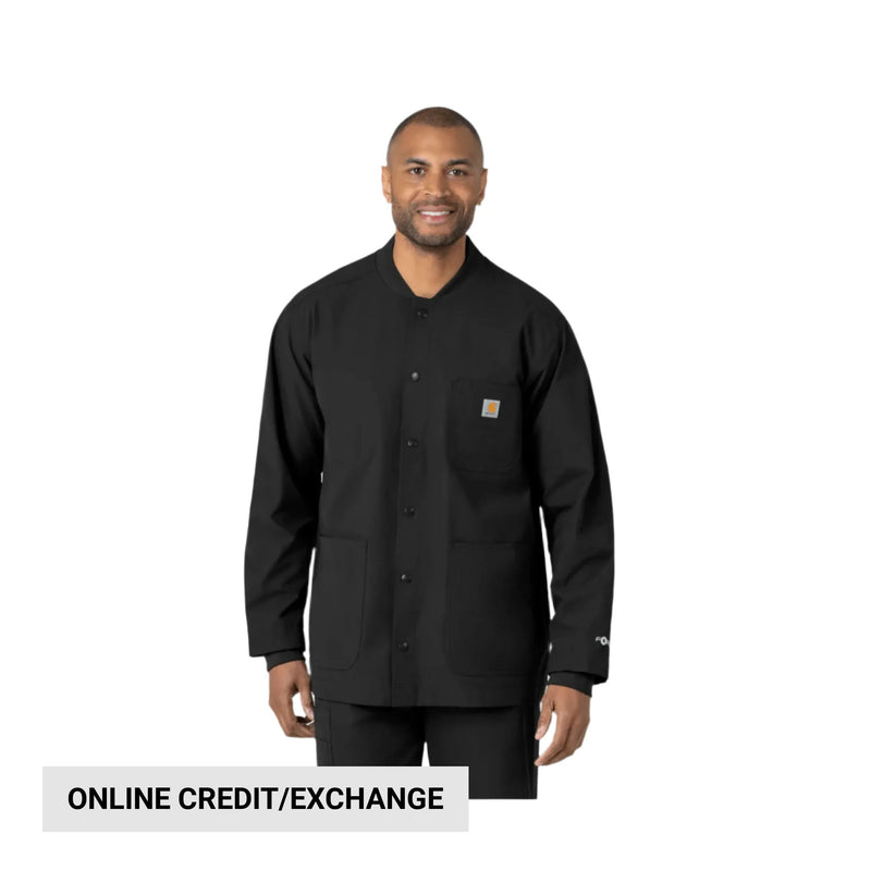 Carhartt Force Essentials Chore Scrub Coat - Black