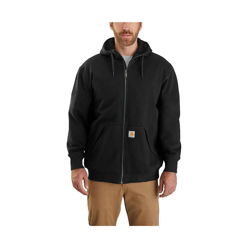 Carhartt Men's Rain Defender Midweight Thermal Lined Sweatshirt - Black