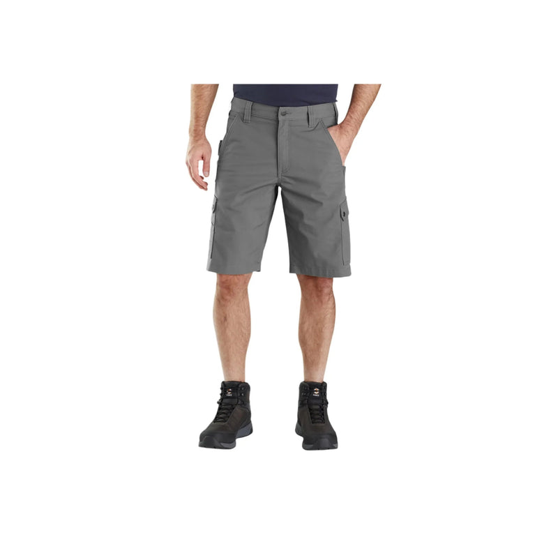 Carhartt Men's Relaxed 11 Inch Ripstop Cargo Work Short - Steel