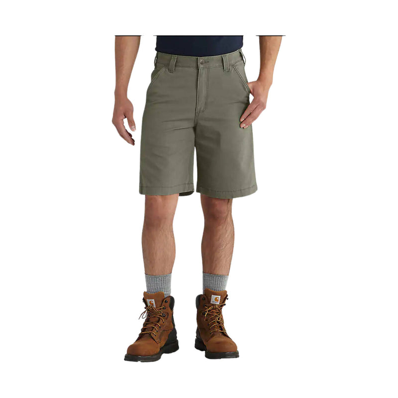 Carhartt Men's Rugged Flex Rigby Short 10 Inch - Dusty Olive