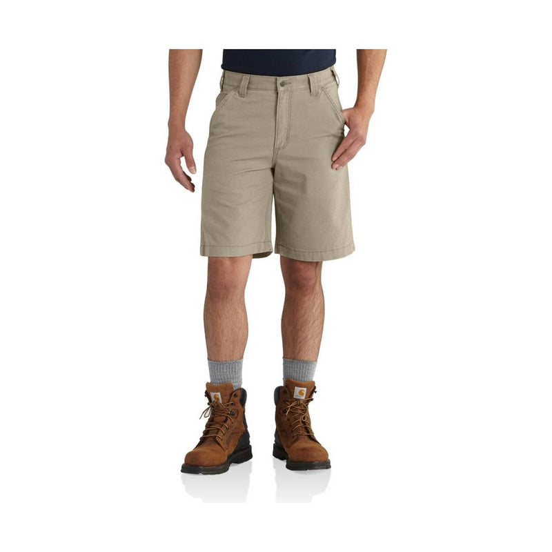Carhartt Men's Rugged Flex Rigby Short 10 Inch - Tan