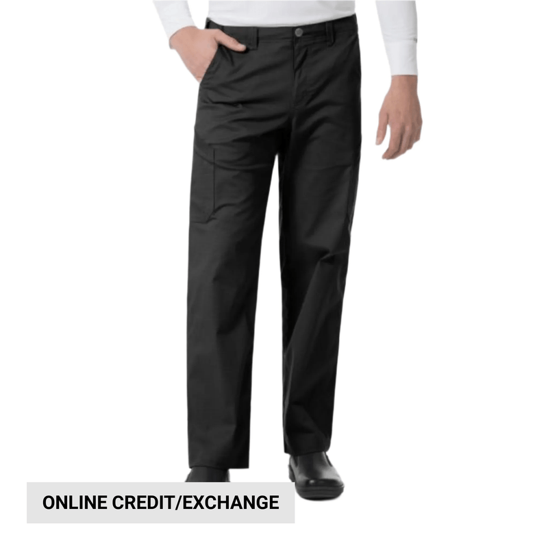 Carhartt Men's Scrubs Straight Fit Multi Cargo Pant - Black
