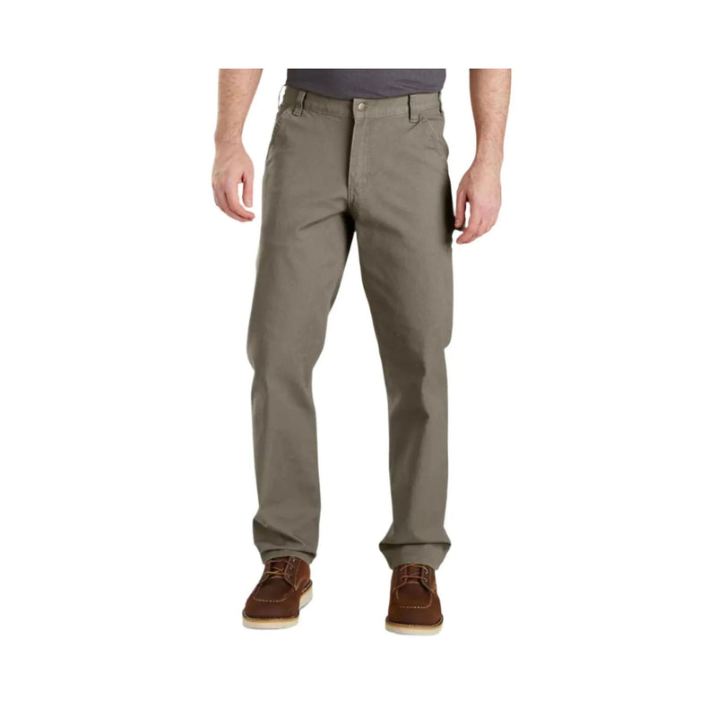 Carhartt Men's Utility Relaxed Fit Rugged Flex Duck Work Pants - Desert