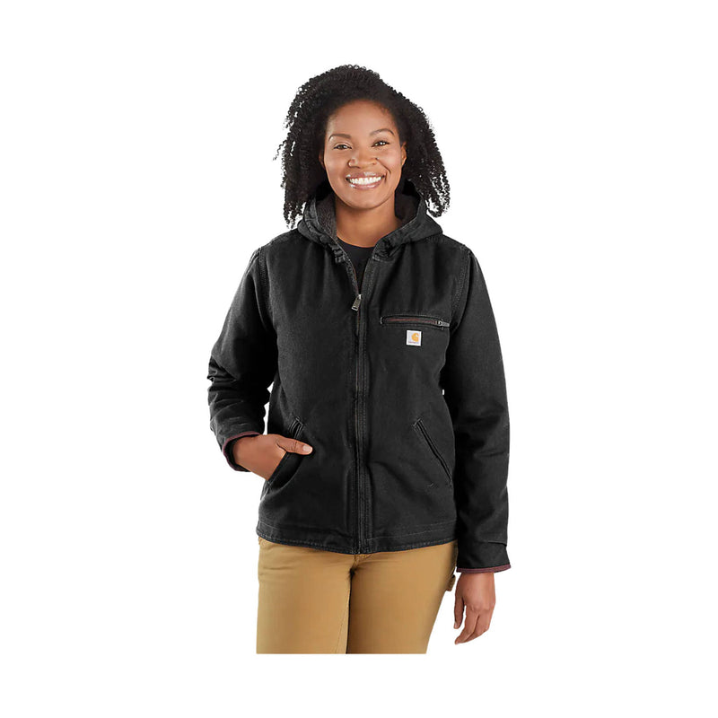 Carhartt Women's Sherpa Lined Jacket - Black