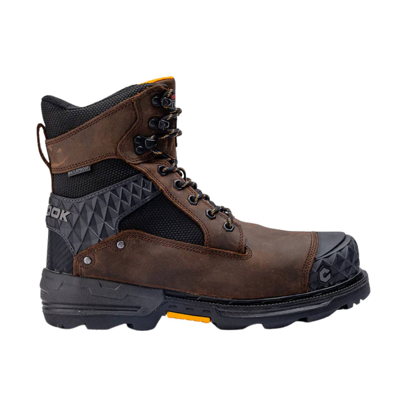 Chinook Men's Pallet Jack 8 Inch Insulated Composite Toe Waterproof Work Boots - Brown