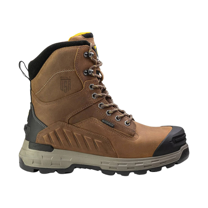 Chinook Men's Wildwood 8 Inch Waterproof Composite Toe Work Boots - Brown