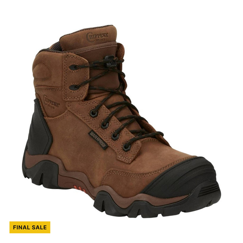 Chippewa Women's Cross Terrain 6in Composite Toe Waterproof - Brown