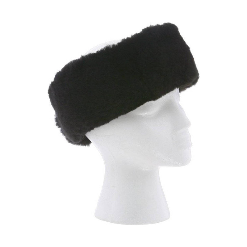 Cloud Nine Sheepskin Headband - Black