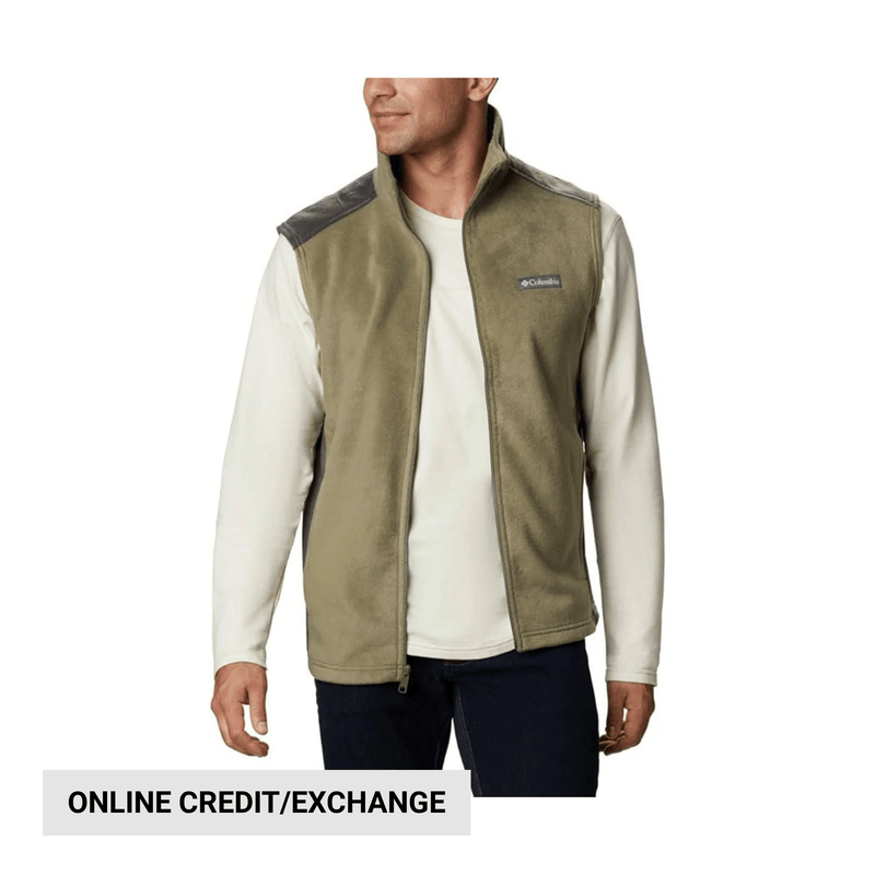 Columbia Men's Steens Mountain Fleece Vest - Stone Green