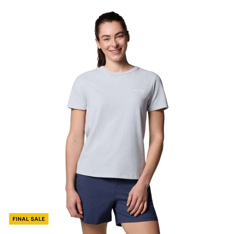 Columbia Women's Sun Trek Short Sleeve II Shirt - Cirrus Grey