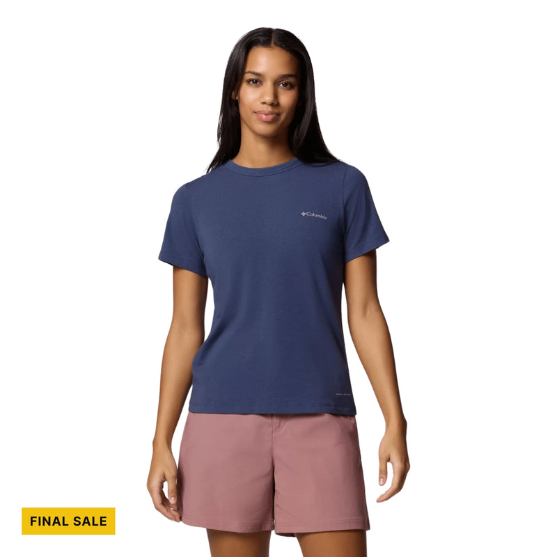 Columbia Women's Sun Trek Short Sleeve II Shirt - Nocturnal