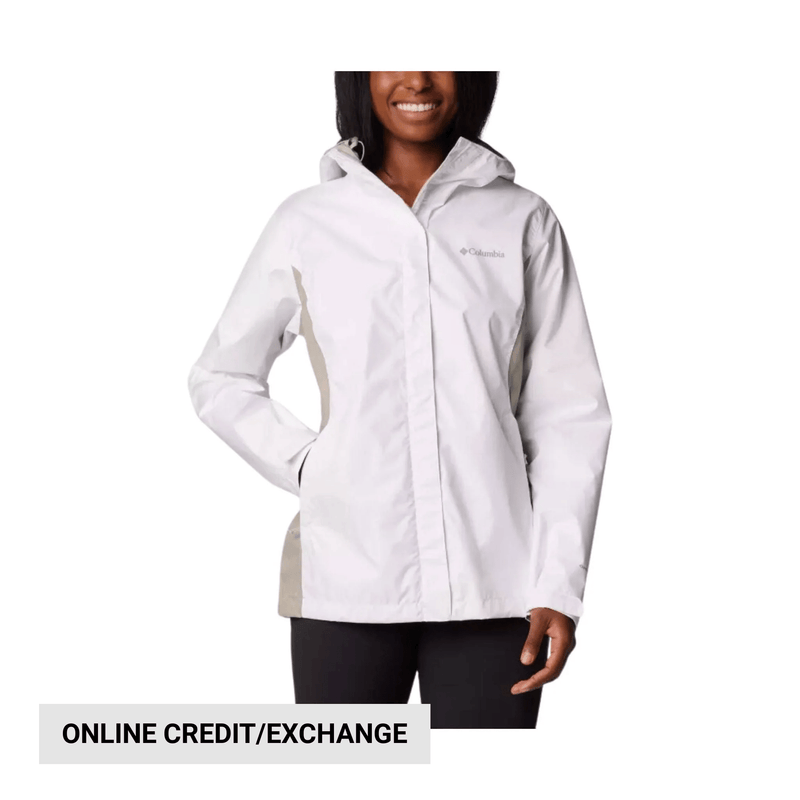 Columbia Women's Arcadia II Jacket - White/Flint Grey