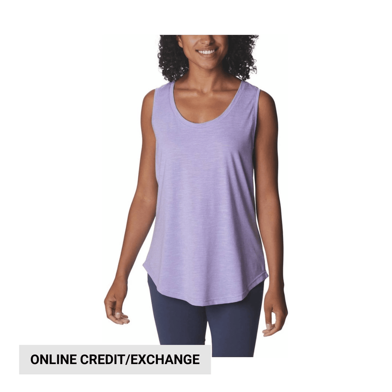 Columbia Women's Cades Cape Tank - Frosted Purple
