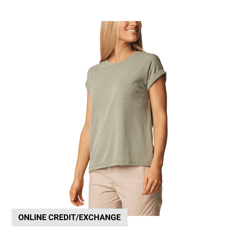 Columbia Women's Crystal Pine Tee - Canteen