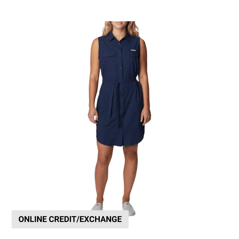 Columbia Women's PFG Sun Drifter Woven Dress II - Collegiate Navy