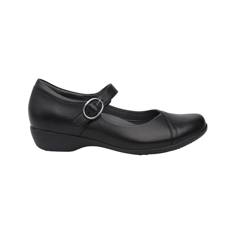 Dansko Women's Fawna Wide Shoes - Black Milled