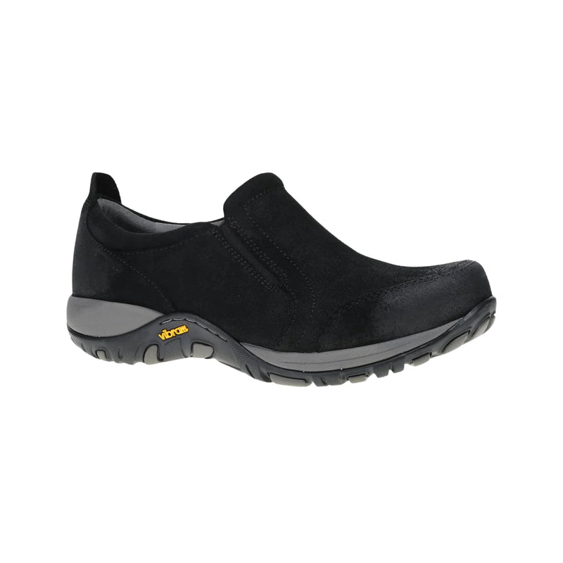 Dansko Women's Pippy Waterproof Sneakers - Black Burnished Suede