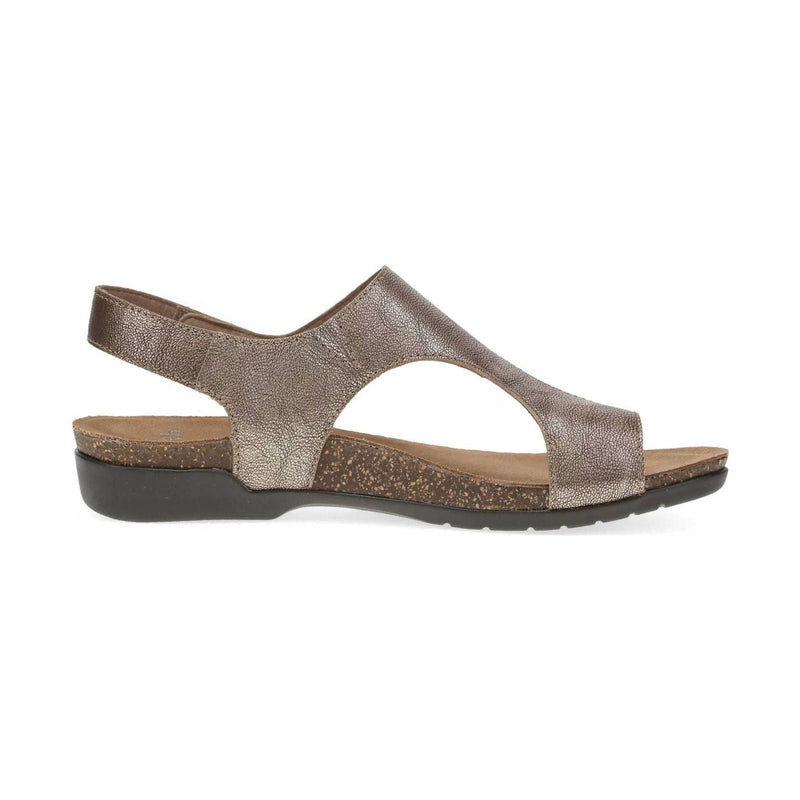 Dansko Women's Reece Sandals - Bronze Metallic