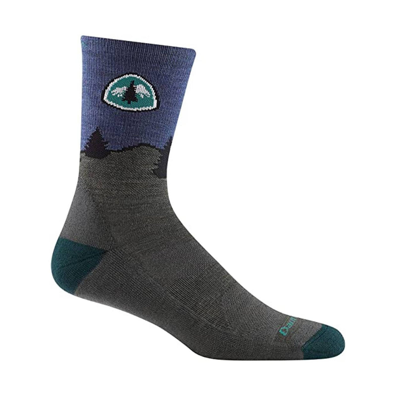 Darn Tough Men's PCT Micro Crew Lightweight - Forest