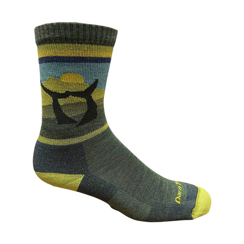 Darn Tough Vermont Exclusive Whales Tails - Green