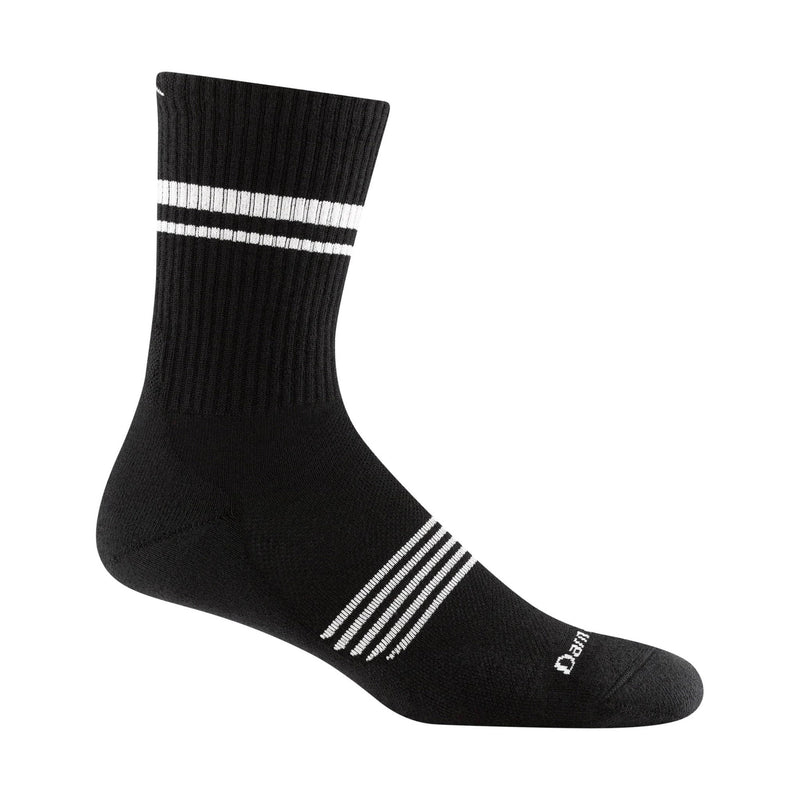 Darn Tough Vermont Men's Element Micro Crew Lightweight Running Sock - Black
