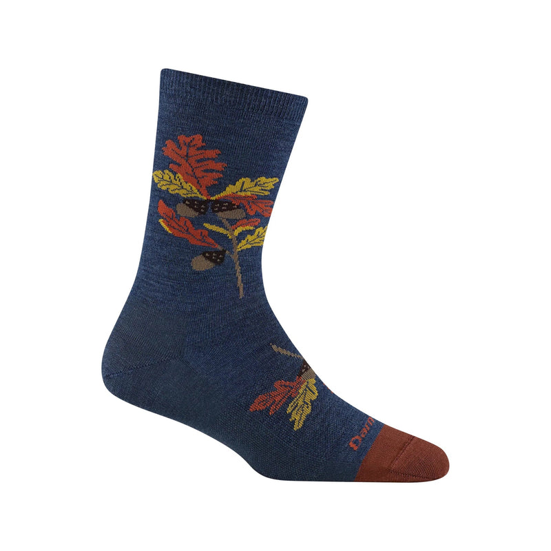 Darn Tough Vermont Women's Blossom Lightweight Lifestyle Crew - Oak Denim
