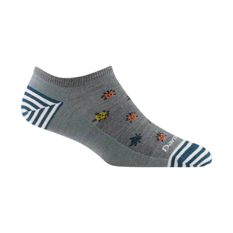 Darn Tough Vermont Women's Lucky Lady No Show Lightweight Lifestyle Sock - Seafoam