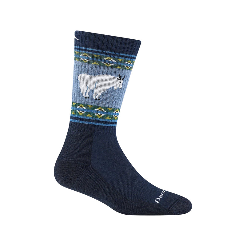 Darn Tough Vermont Women's Vanna Grizzle Boot Midweight Hiking Sock - Goat Blue