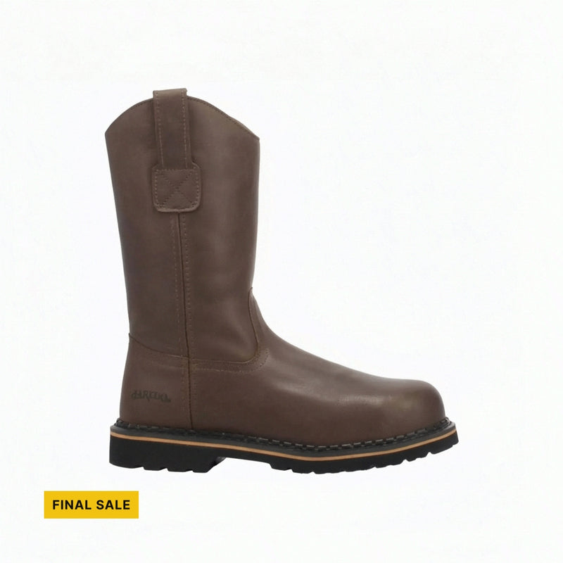 Dingo Men's Rake Steel Toe Work Boot - Brown