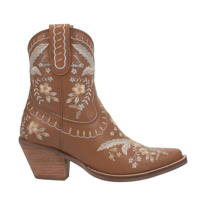 Dingo Women's Primrose Boot - Brown Leather