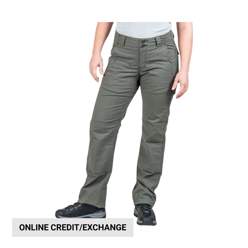Dovetail Women's Day Construct Ripstop Pant - Olive Green