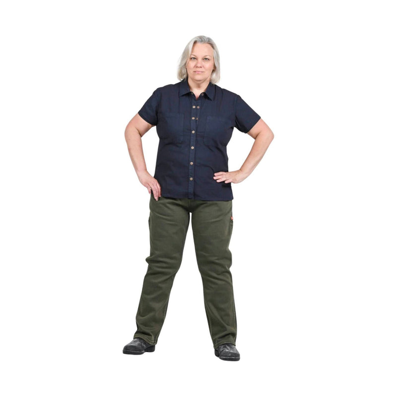 Dovetail Women's Shop Pant - Olive Green
