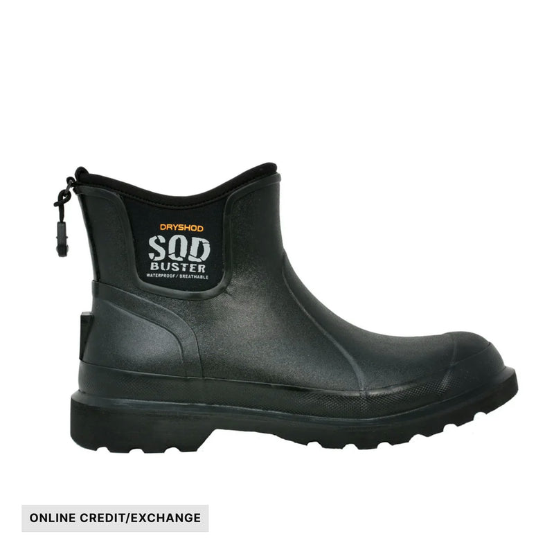 Dryshod Men's Sod Buster Ankle Boots - Black