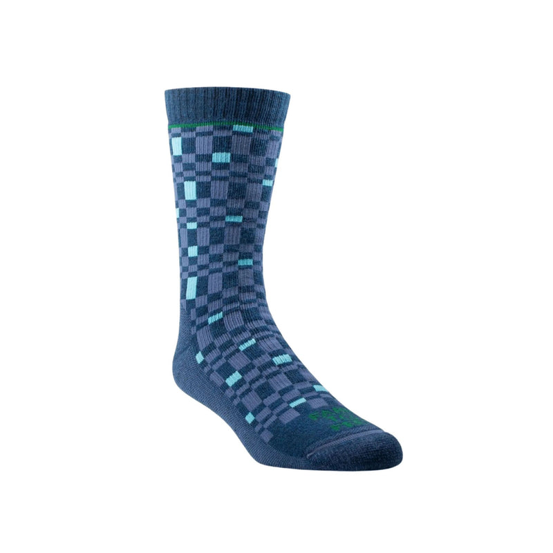 Farm To Feet Women's Everyday Seattle Full Cushion Crew Socks - Denim