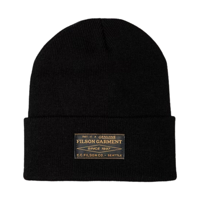 Filson Ballard Watch Cap - Black
