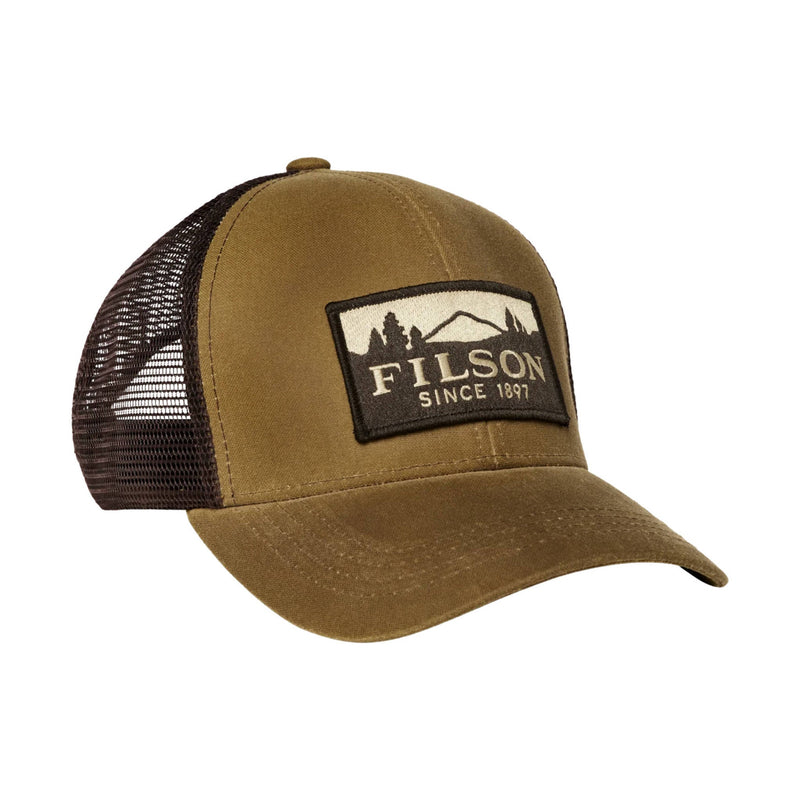 Filson Logger Mesh Cap - Dark Tan