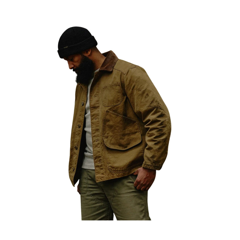 Filson Men's Canvas Outfitter Jacket - Kangaroo