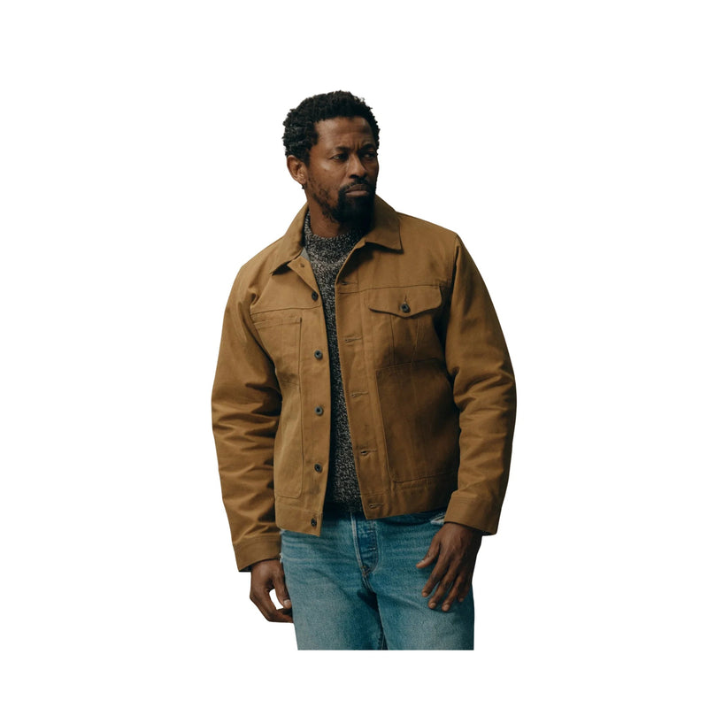 Filson Men's Short Lined Cruiser Jacket - Dark Tan