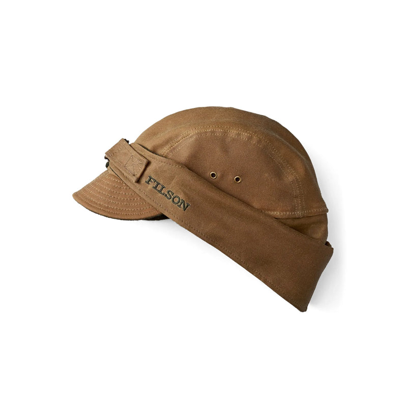 Filson Tin Cloth Wildfowl Hat - Dark Tan