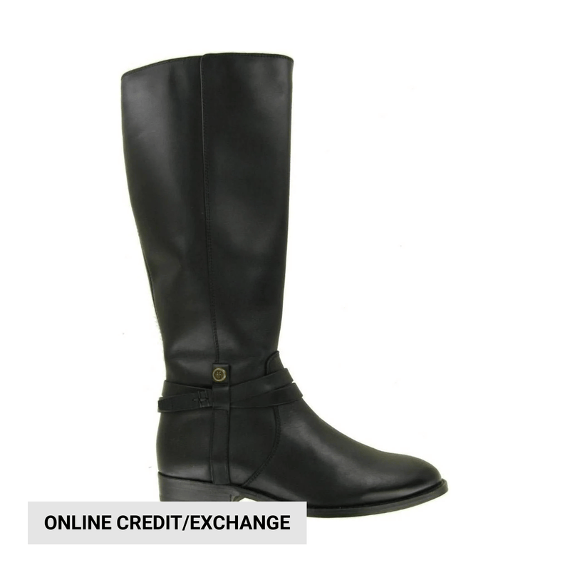 Frye Women's Melissa Belted Tall Boot - Black