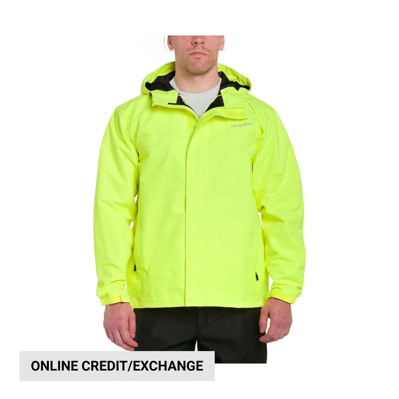 Grundens Men's Full Share Jacket - Hi-Vis Yellow