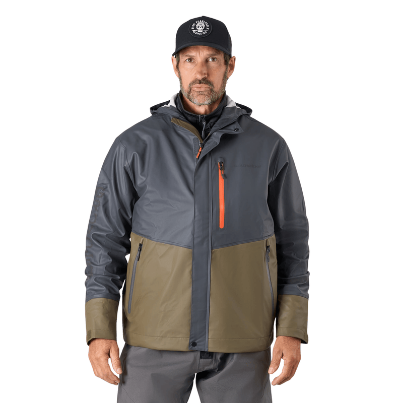 Grundens Men's Tourney Pro Jacket - Anchor/Otter