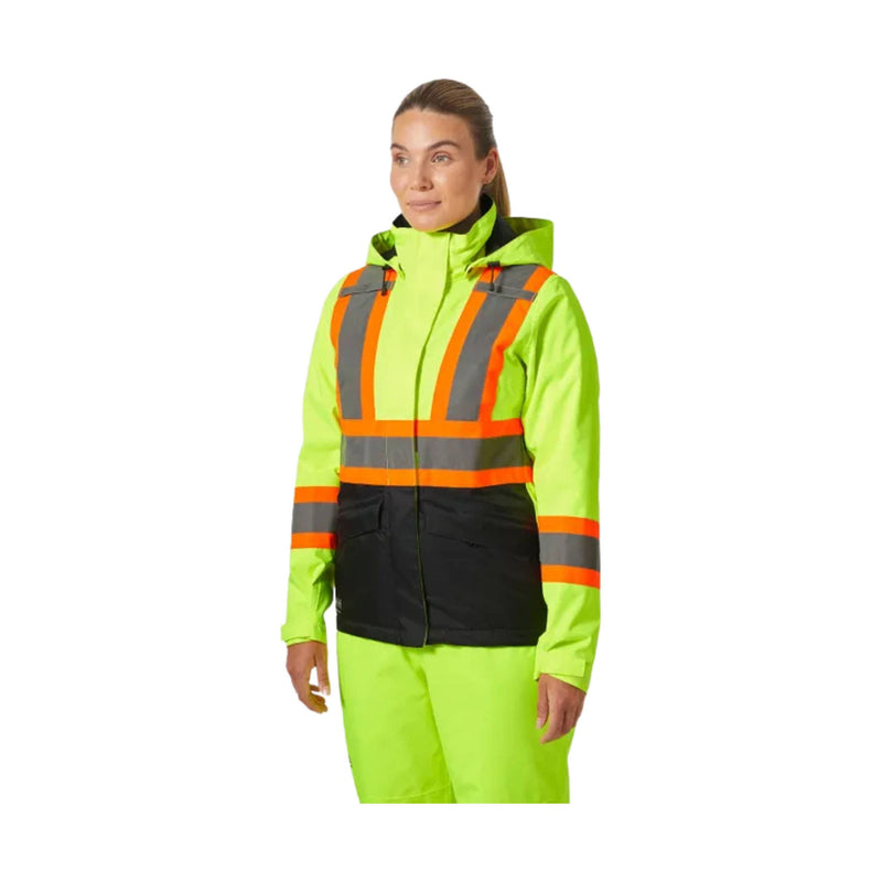 Helly Hansen Women's Alta Winter Hi Vis CSA Jacket - Yellow/Ebony
